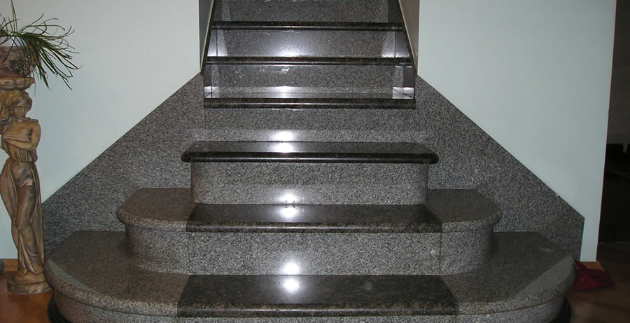 Dunkle Granit Treppen Dunkle Granit Treppen